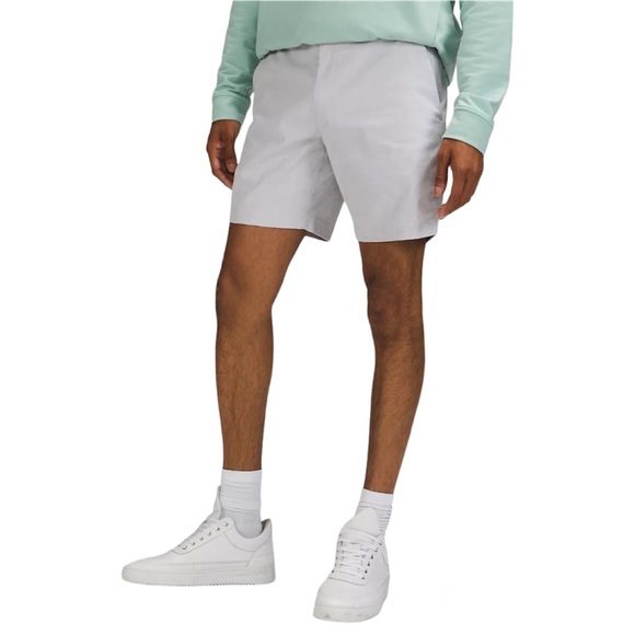 lululemon athletica Other - Lululemon Commission Classic-Fit Short 7" Light Grey Oxford Sz 36